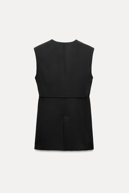 ZW COLLECTION WAISTCOAT WITH BELT AND VENTS - Zara фото 9