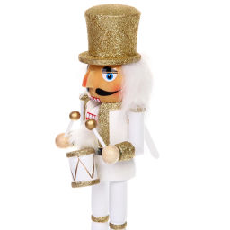 Фигурка новогодняя "Щелкунчик - Снежный солдат" 8*7,5*25,5 см