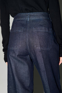 Wide High Ankle Jeans - H&m фото 7
