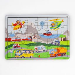 Пазл Весёлое путешествие с подсказкой - Лесная мастерская фото 6