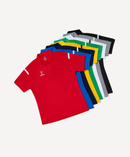 Поло JOGEL CAMP 2 Poly Polo, синий  фото 11