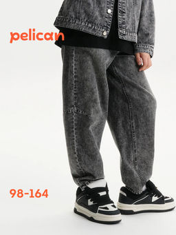 PELICAN, брюки для мальчиков, Графит