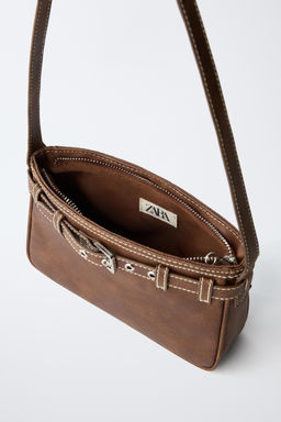BUCKLE SHOULDER BAG