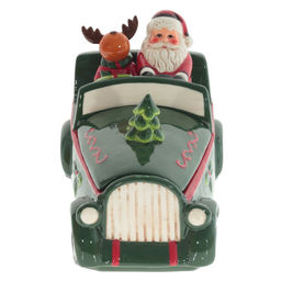 Конфетница "Санта",, 1500 мл, L25 W16 H16 см