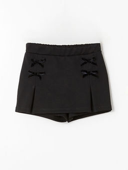 Beli Lastikli K?z ?ocuk ?ort Etek