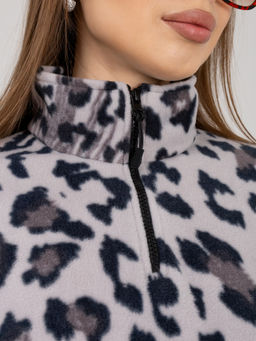 Костюм женский флисовый с брюками АЛИСА ЛЕОПАРД - Domtrik фото 3