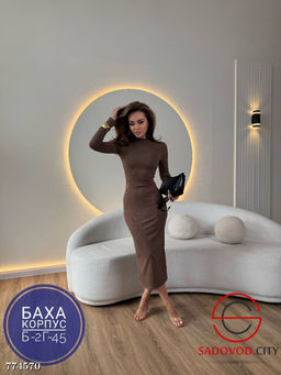Женское платье длинное лапша