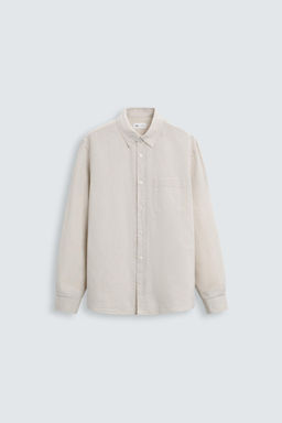 COTTON - LINEN SHIRT - Zara фото 5