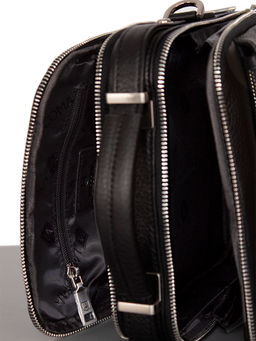 LACCOMA сумка 3765-4-черный натуральная кожа