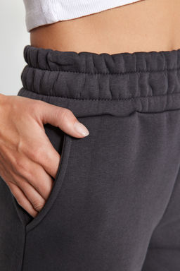 Antrasit Basic Jogger Kal?n Ici Polarl? Orme Esofman Alt? Pantolon TWOAW21EA0010
