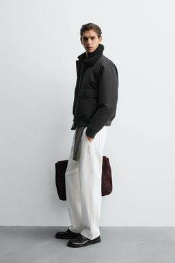 CONTRAST BOMBER JACKET - Zara фото 4