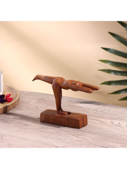 Фигурка «Растяжка», 12×4×12 см, дерево суар