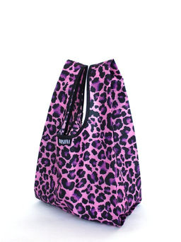 Мод.3, Майка маленькая Принт (SS3pr). Леопард, фиолетовый - Moshna фото 8