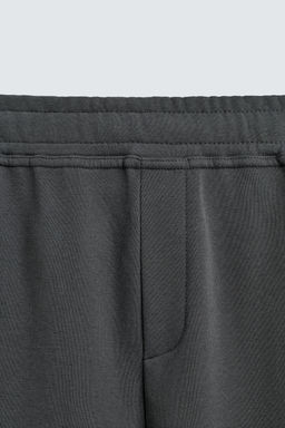 PANTAL?N JOGGER REGULAR FIT B?SICO / Antracita oscuro - Zara фото 8