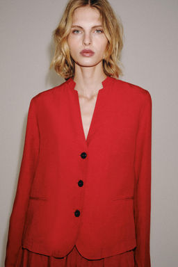 CHAQUETA ZW COLLECTION / Rojo - Zara фото 2
