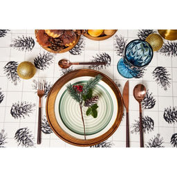Скатерть «Этель» Christmas, 150×220 см, 100% хлопок, саржа 190 г/м²