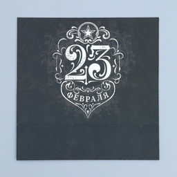 Цена за 5 шт. Коробка кондитерская, упаковка, «23 февраля», 20×15×5 см