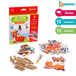 IQ-игра с прищепками Найди хвост