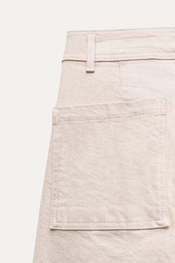 ZW MARINE STRAIGHT-LEG HIGH-WAIST JEANS - Zara фото 12