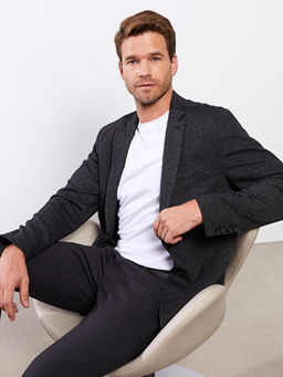 Standart Kal?p Erkek Blazer Ceket