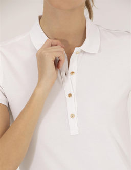 Beyaz Polo Yaka Slim Fit Ti__rt - Pierre cardin фото 7
