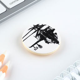 Цена за 2 шт. Значок и брелок на 23 Февраля Для настоящего героя, подарочный набор : 2 предмета - Сима-ленд фото 9