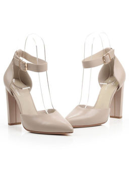 06-A34A-536E BEIGE/PINK POWDER Туфли женские (натуральная кожа)