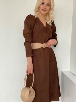 Платье с запахом черное - Martichelli фото 20