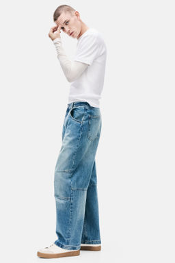 Vaquero baggy con pinzas - H&m фото 9