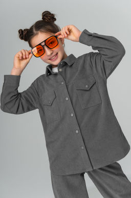 Вельветовый костюм для девочки Happyfox