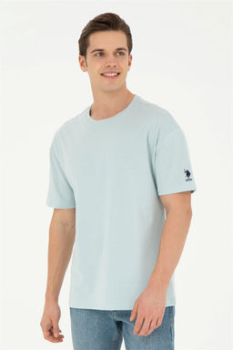 Мужская футболка водно-зеленого цвета - U.s. polo assn фото 3