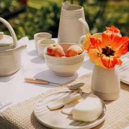 Салатник SL Home «Райяс», 800 мл, d=14.5 см, керамика, бежевый