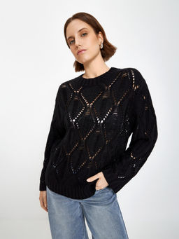 10200310401 Джемпер жен. Cereza черный