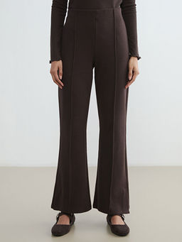 Beli Lastikli ?spanyol Pa?a Kad?n Pantolon