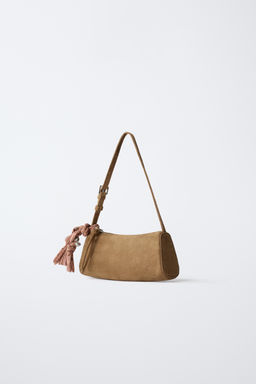 SHOULDER BAG WITH BANDANA - Zara фото 10