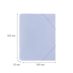 Expert Complete Trend Pastel Pastel Папка на резинке A4 600 мкм 35 мм диагональ 5 шт. васильковый EC234418