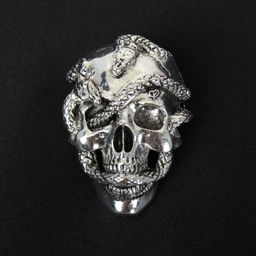 Брошь Череп / 4001 /уп 12/ - Галеонтрейд фото 2