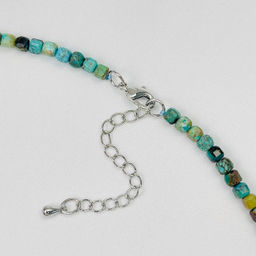 Бусы-чокер из Бирюзы 38 см +