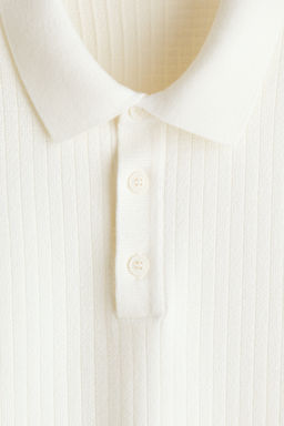 Polo en punto texturizado Regular Fit - H&m фото 9