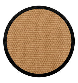 Джутовая фрисби с черной окантовкой (натуральная) EIP-4418 EIP-4418