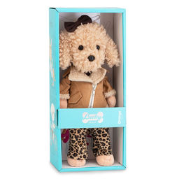 Мягкая игрушка "Lucky Fendy: Леопардовая модница" с каркасом, 37 см