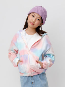 КР 302672-1/разноцветный спрей жакет для дев