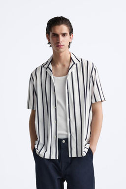 STRIPED STRETCHY SHIRT - Zara фото 2