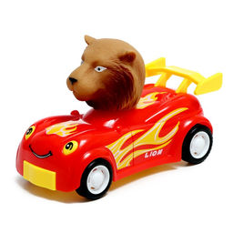 Машина инерционная Животные, вылетает голова при ударе, МИКС - Simaland фото 9