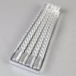 Свеча стержень 4 штуки 25 см витая / GL-10-4 /уп 36/144/ - Галеонтрейд фото 18