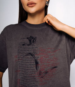 Футболка #КТ10 (11), тёмно-серый - Dommod фото 5