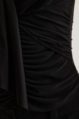 Trendyolmilla Siyah Drape Detayl? Orme Bustiyer TPRSS25BZ00023  фото 4
