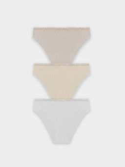 Цена за 2 штуки! Трусы слипы женские в наборе, 3 шт - Mark formelle фото 9