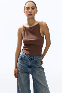 Top de canal? con tirantes finos - H&m фото 5