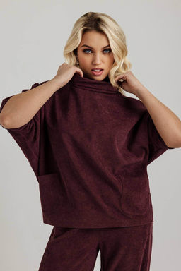 Блузка женская 4497/06/Брусничный